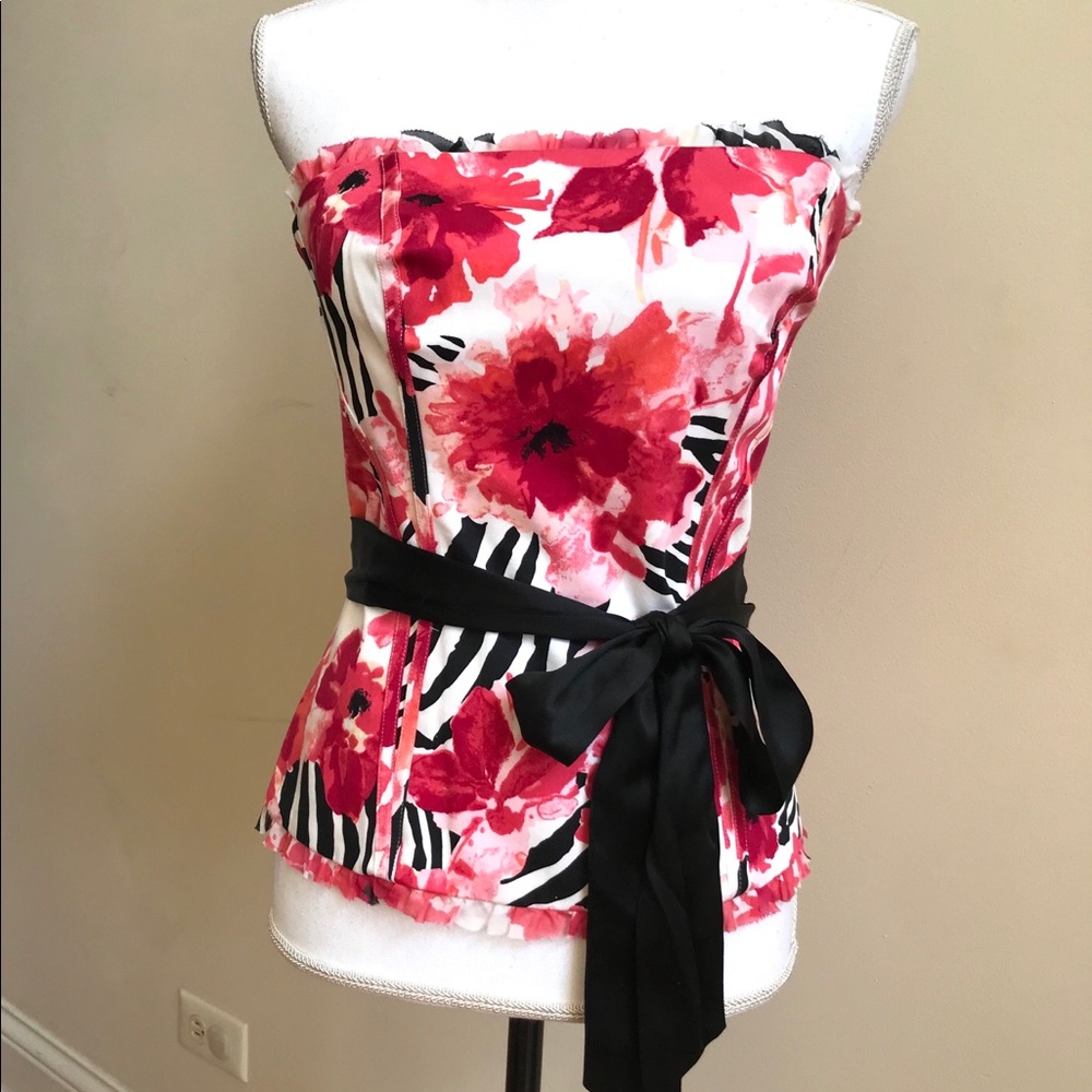 White House Black Market Bustier